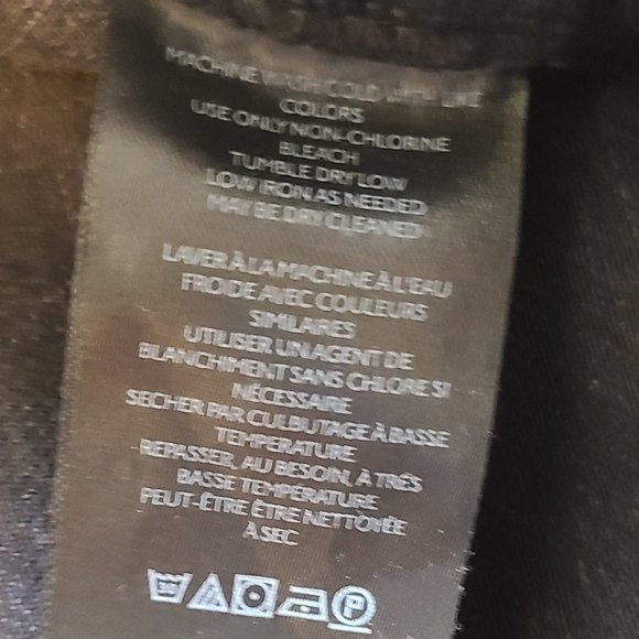 WE THE FREE PEOPLE WESTWARD BARREL JEANS VINTAGE BLACK ANKLE HIGH RISE sz 29 - Picture 7 of 8